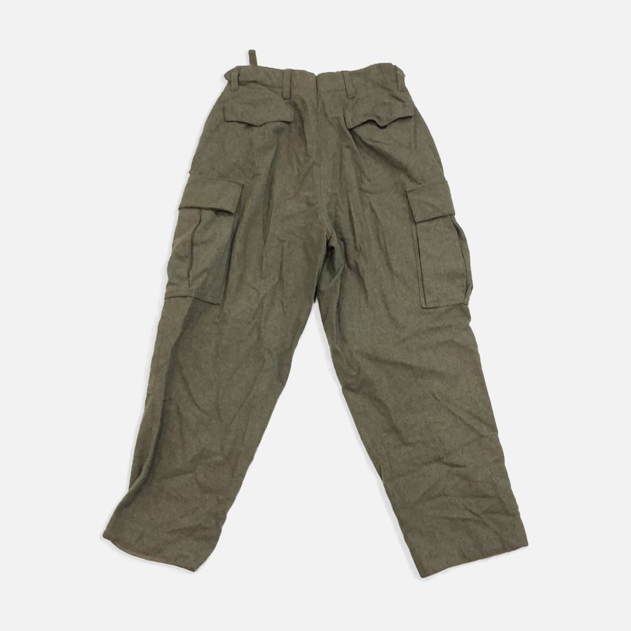 Vintage Olive Cargo Military Pants