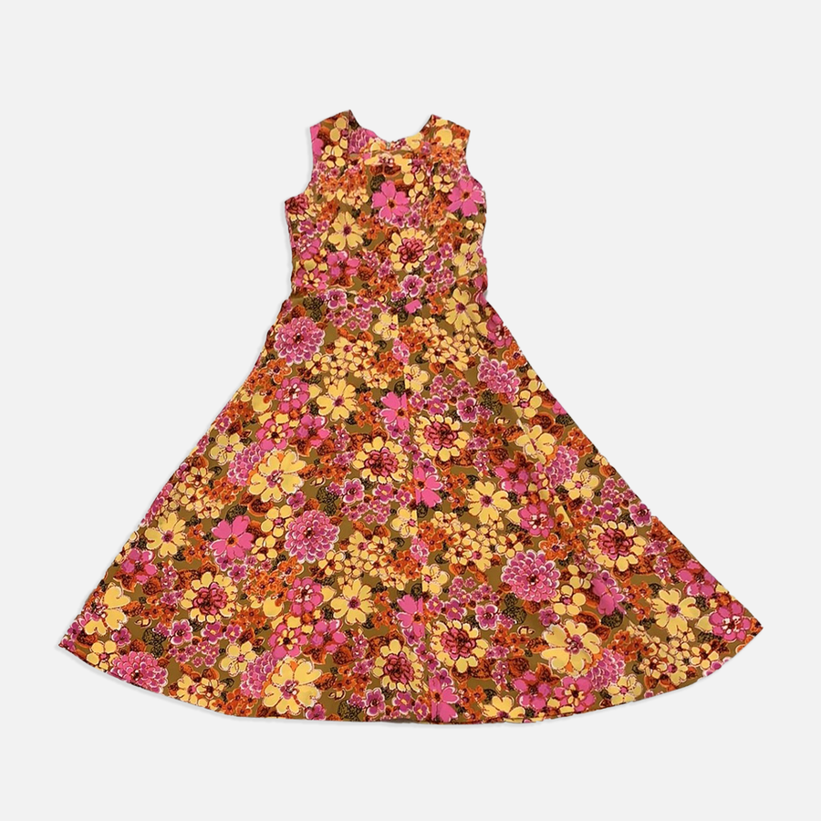 Vintage 1960-80s floral dress