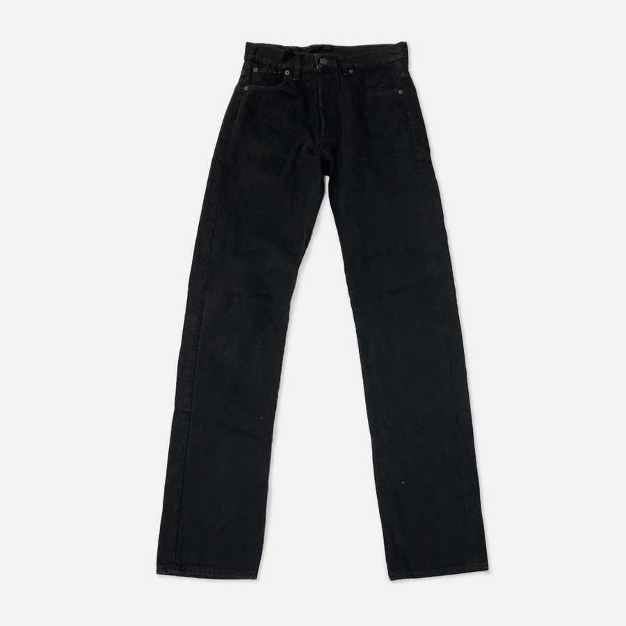 Vintage 1970s Black Denim Jeans - W29 - The Era NYC