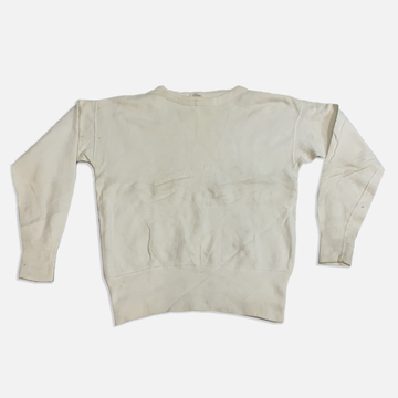 Vintage Brent Cream Crewneck Sweater