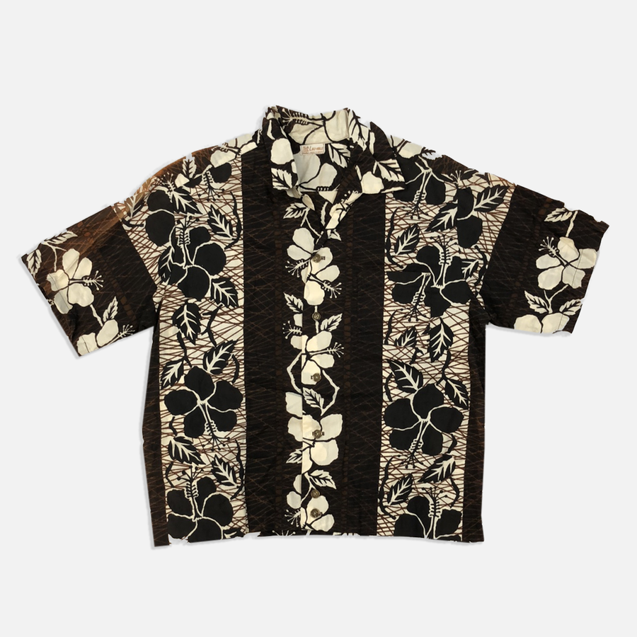Vintage Lau Hale Hawaiian Men’s Short Sleeve Button Up