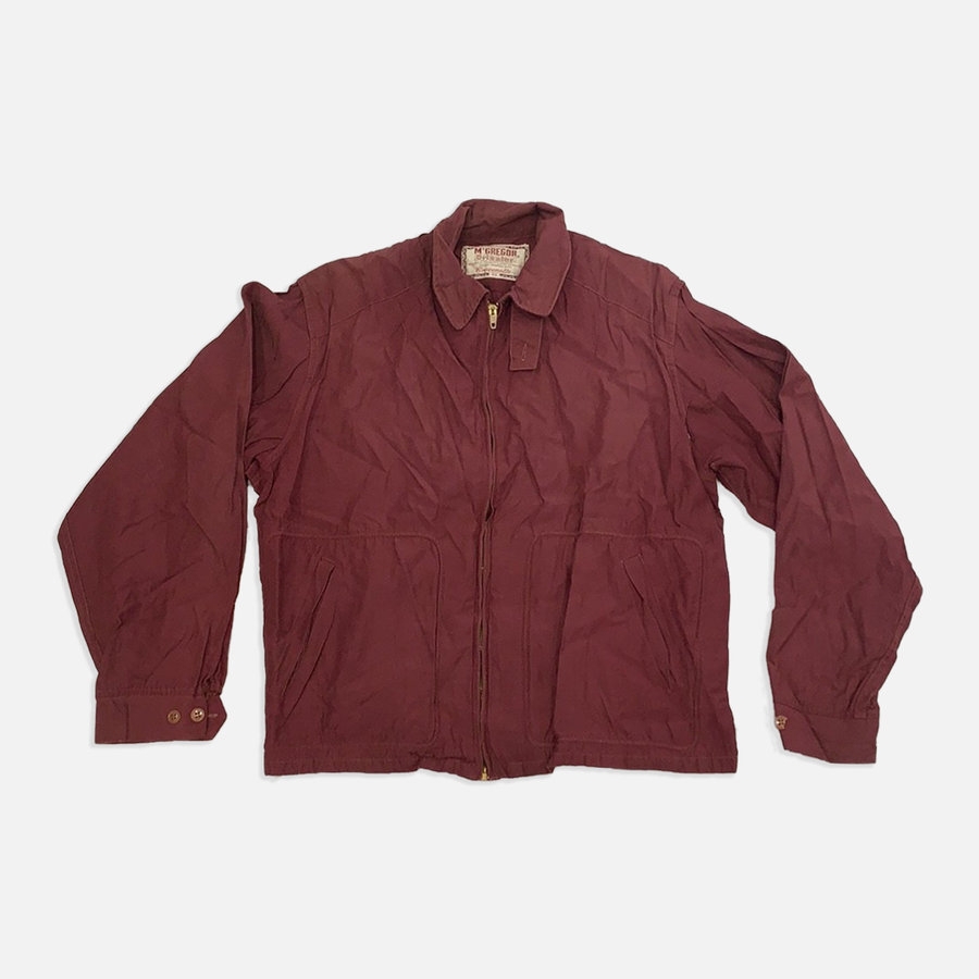 【激レア】ヴィンテージ 60s McGREGOR drizzler jacket Vintage McGregor Drizzler zip up jacket – The Era NYC