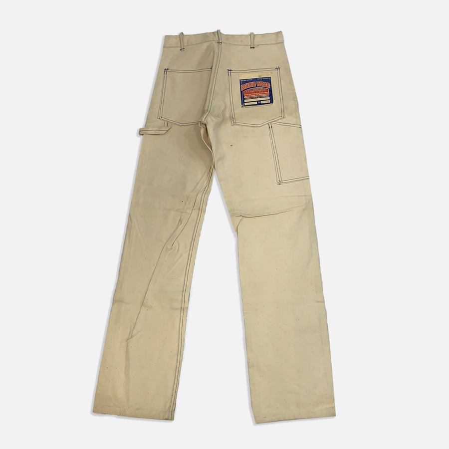 Vintage Rough Wear Denim Pants - 28in