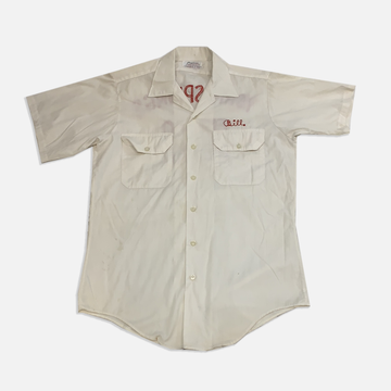 Vintage Conqueror bowling button up shirt