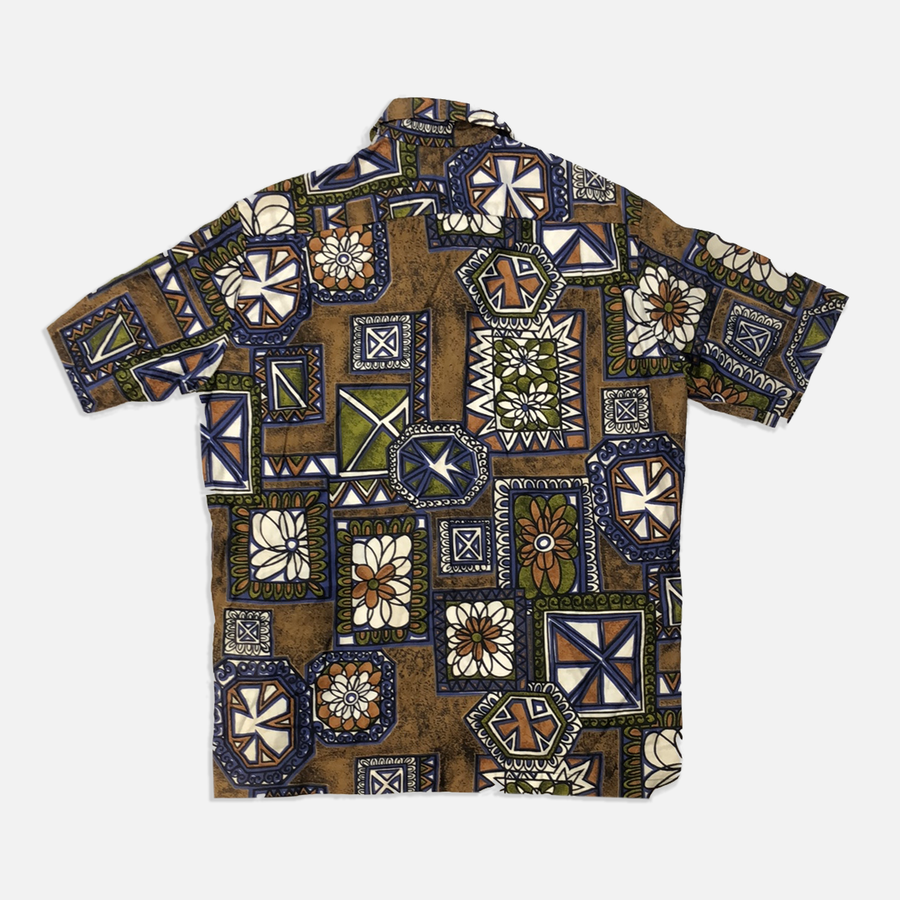 Vintage Kona Kai Hawaiian Men’s Short Sleeve Button Up