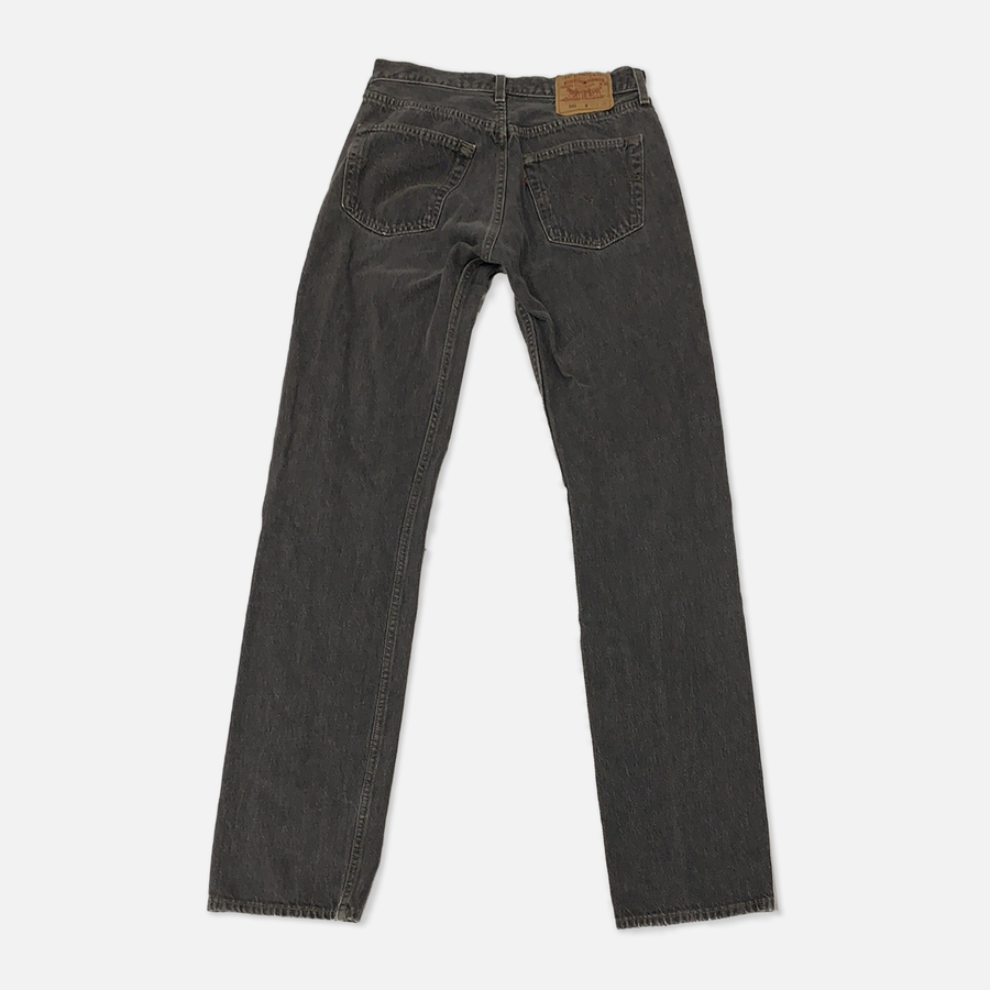 Vintage 1970's Levi’s 501 Red Tab Grey Denim Jeans - W31 - The Era NYC