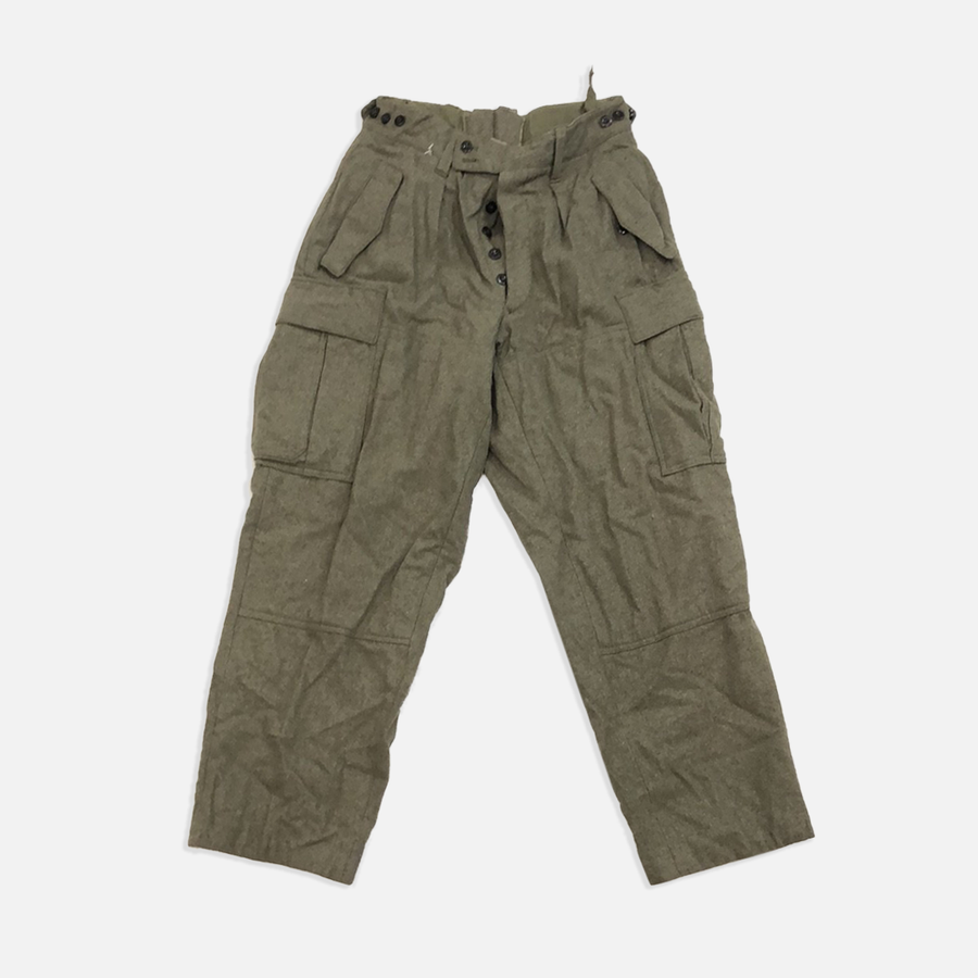 Vintage Olive Cargo Military Pants
