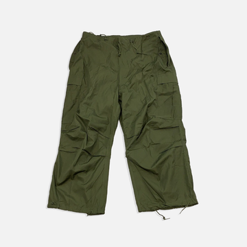 Vintage Green Military Cargo Pants