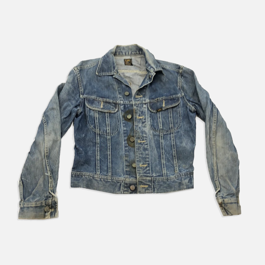 Vintage Lee 101-J union made Sanforized Denim Jacket
