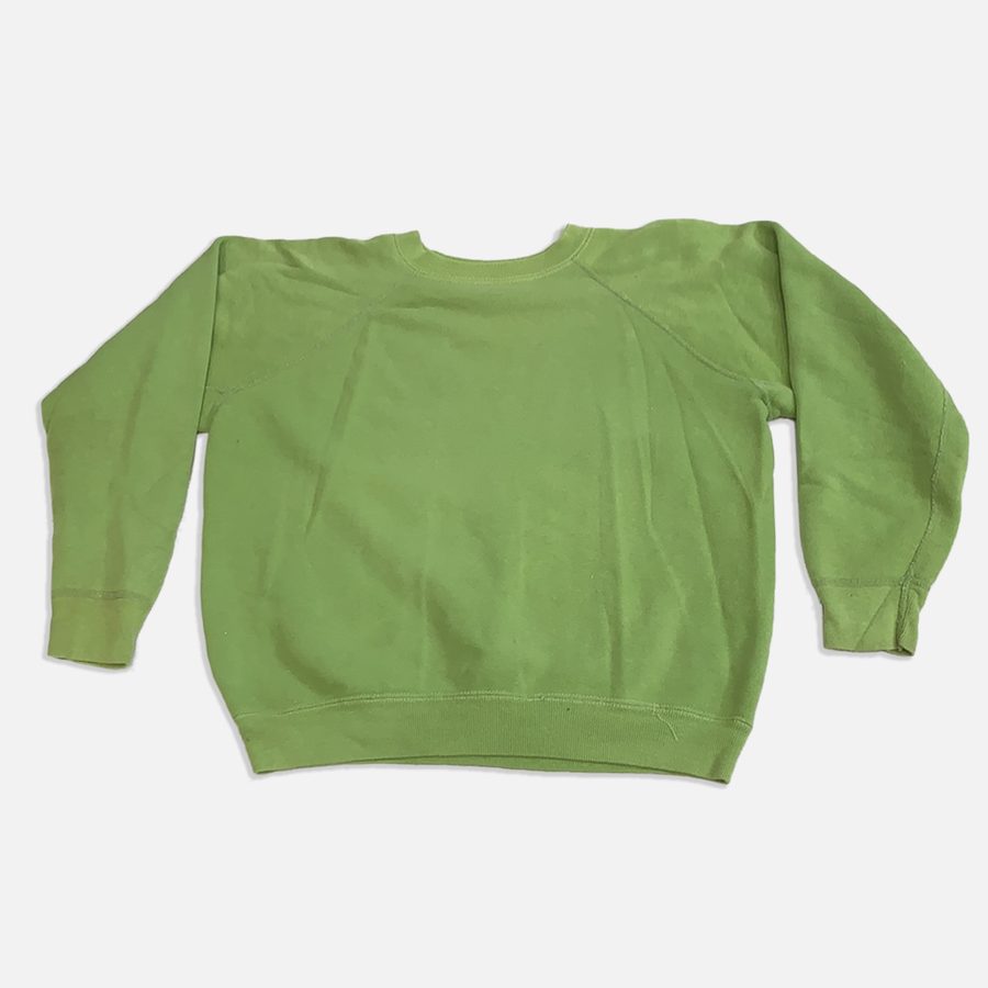 Vintage Green Crewneck Sweater