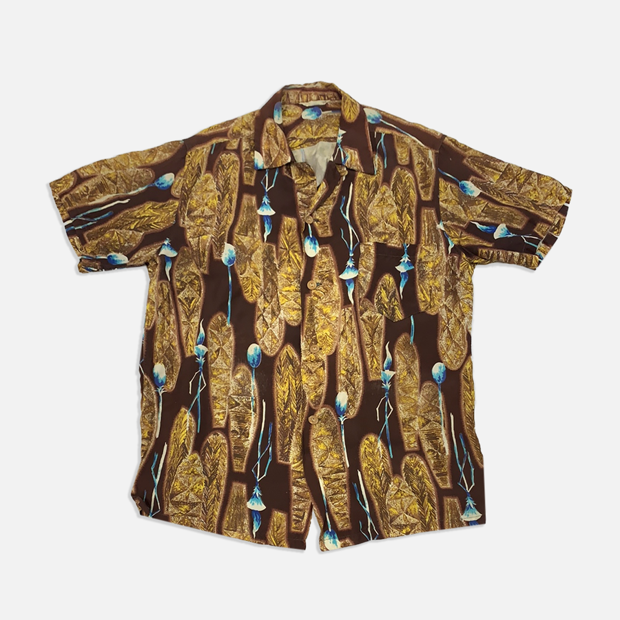 Vintage Made in Hawaii button up short sleeve
