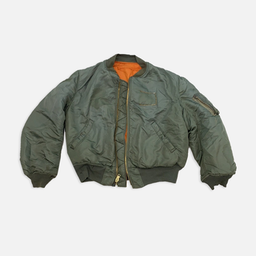 Vintage military bomber jacket