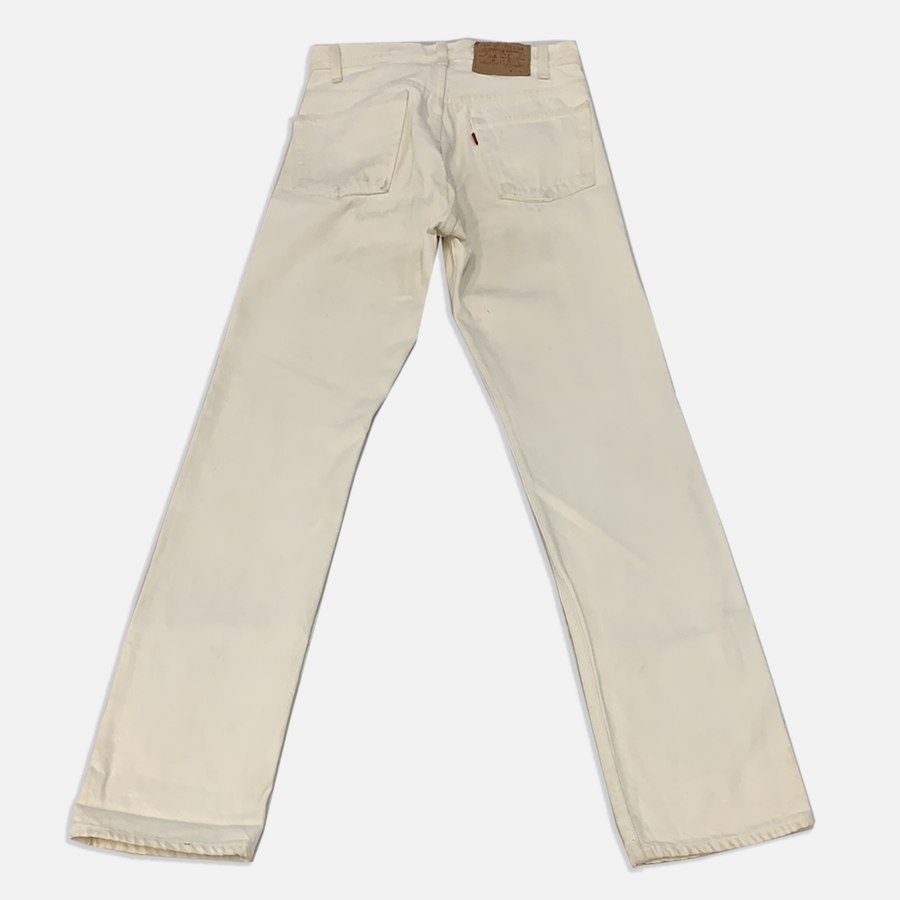 Vintage Levi’s 501 Denim Cream Pants - 30in