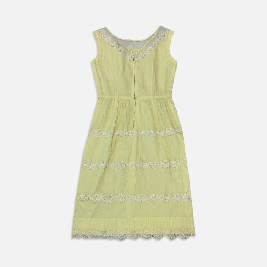 Vintage Yellow Summer dress