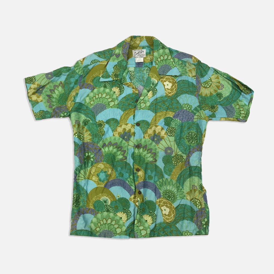 Vintage Men’s Hawaiian Short Sleeve Button Up