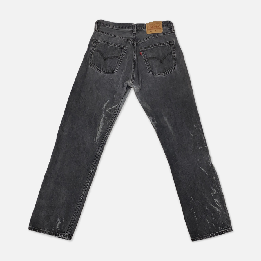 Levi's 501 Black and Grey Acid Wash Jeans - W31 - The Era NYC
