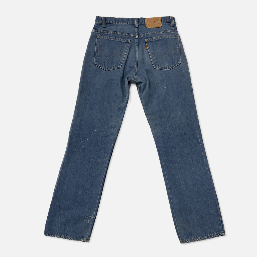 Vintage Levi’s Two Tone Blue Denim Jeans - W33 - The Era NYC
