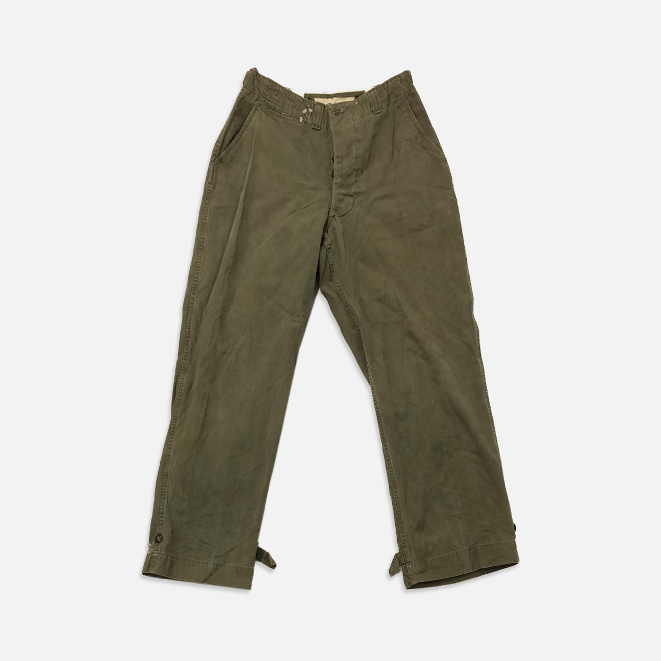 パンツ AnyteeClassics OfficerPants MilitaryGray 69ec1e7d-94fb-407b-a90d-