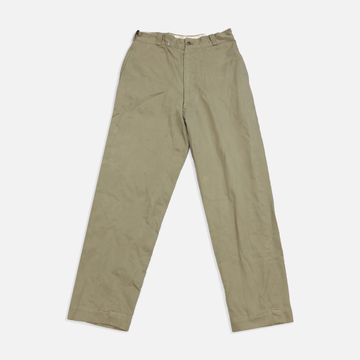 Vintage Beige Military Pants