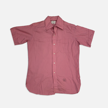 Vintage Locarno short sleeve button up top
