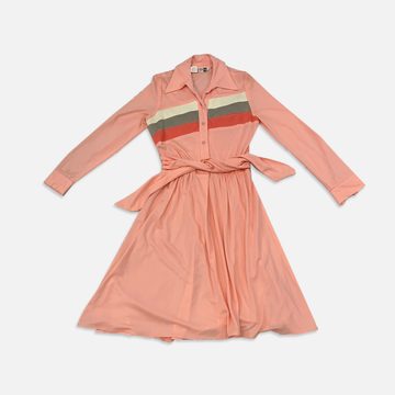 Vintage Discovery 1960 Peach Dress