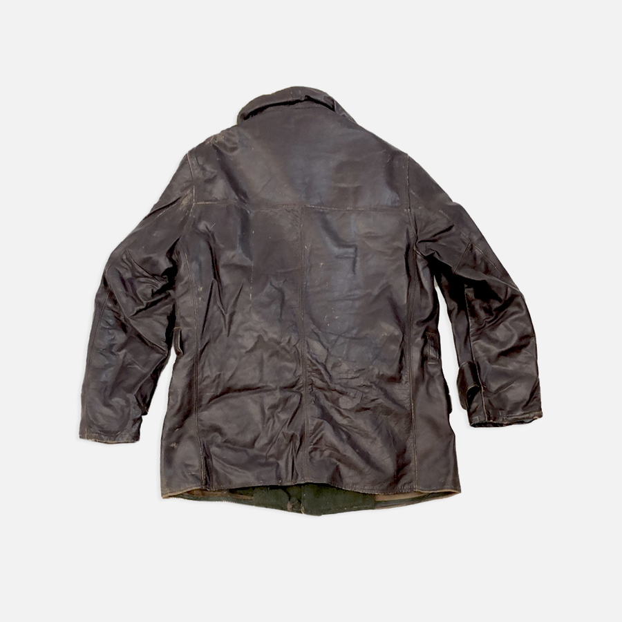 Vintage Leather Lined Jacket