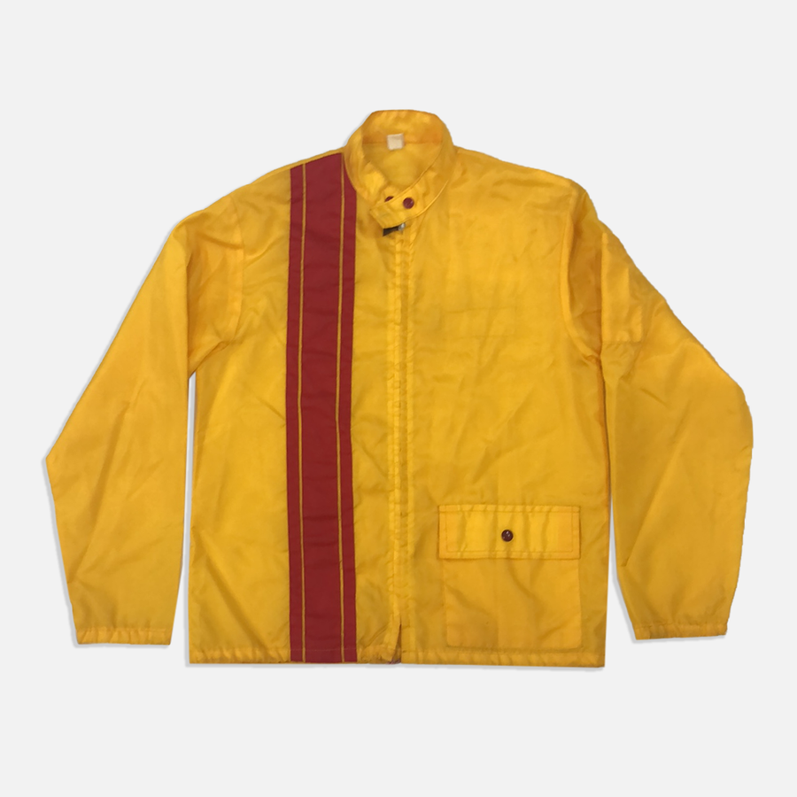 Vintage Yellow Zip Up Sportsman’s Jacket
