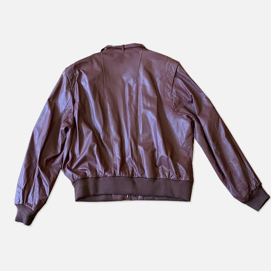 Vintage Leather Fingerhut Fashions leather jacket - The Era NYC