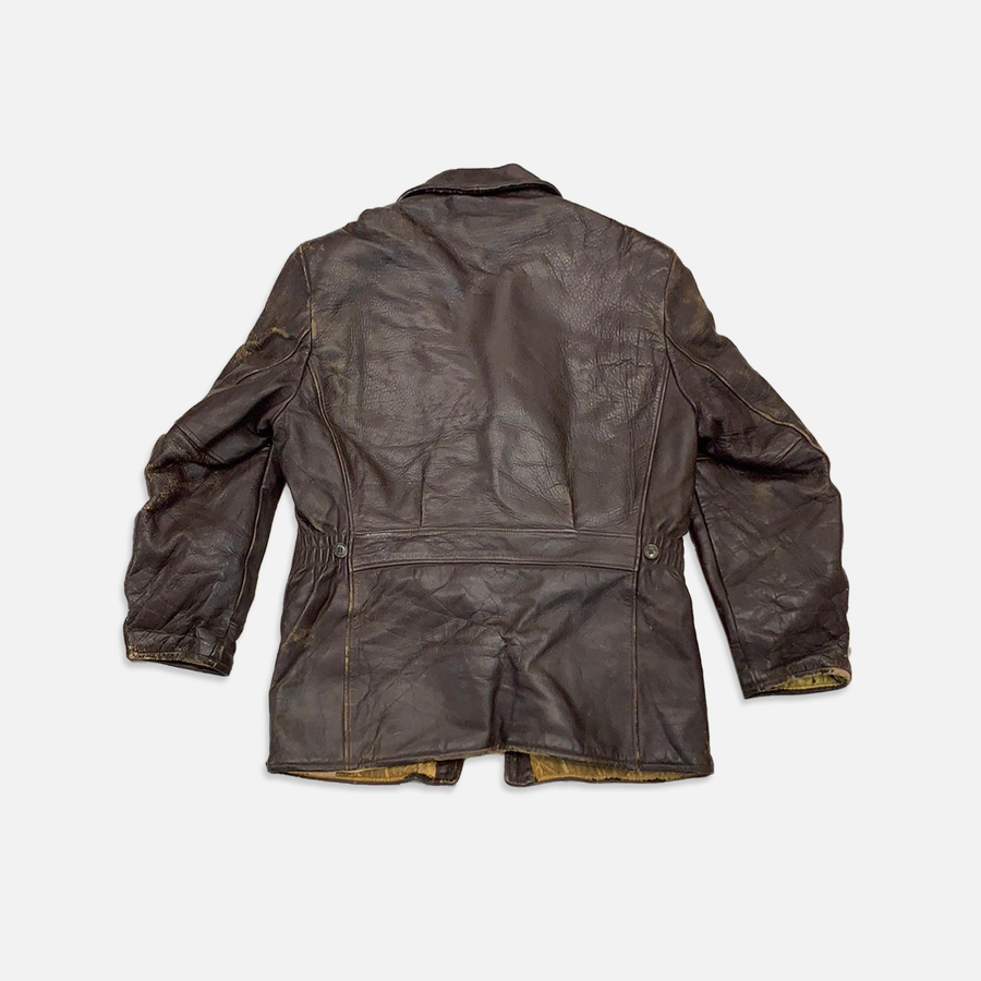Vintage Conmar Brown Leather Jacket