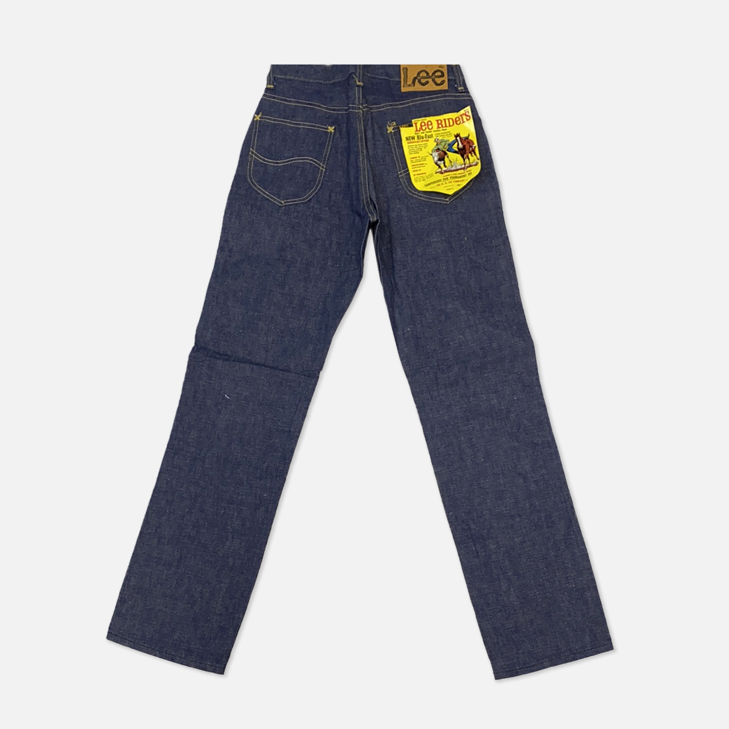 1960s Lee Rider Raw Denim Pant Jeans - W29 – The Era NYC