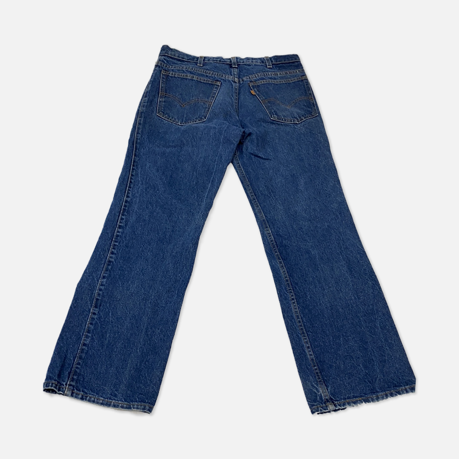 Vintage 1960s-1980s Levi’s Blue Boot Cut Denim Pant - W34