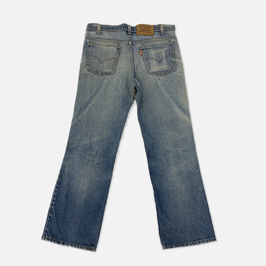 Vintage Levi’s 517 Denim Orange Tab Jeans - W33
