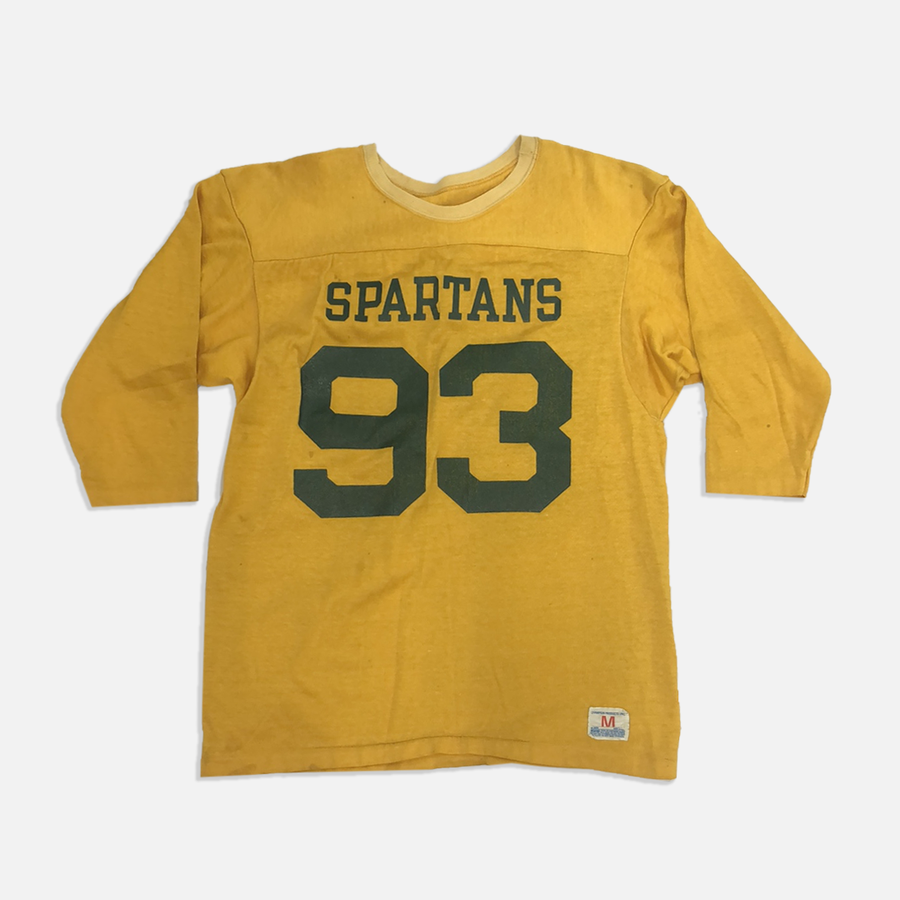 Vintage Yellow Spartans T Shirt