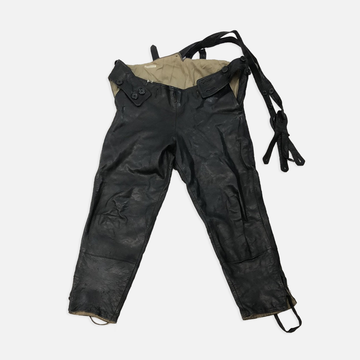 Vintage Leather Flight Pants