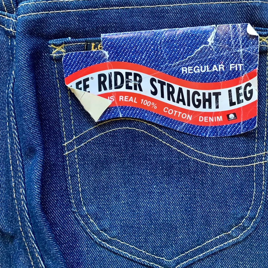 Vintage Lee Rider Straight Leg Selvedge Pants - The Era NYC