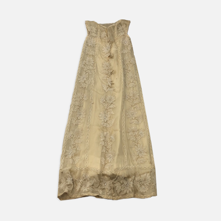 Vintage Gold Beaded Dress