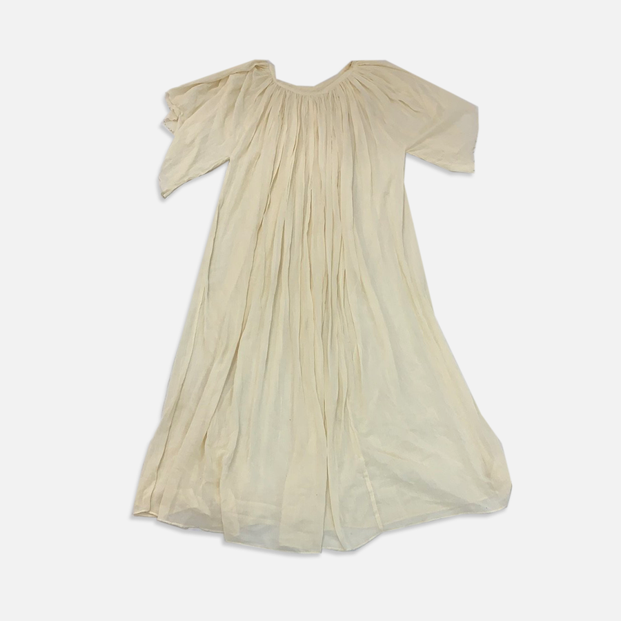 Vintage Cream Drape Dress The Era NYC Vintage Cream Drape Dress The Era NYC