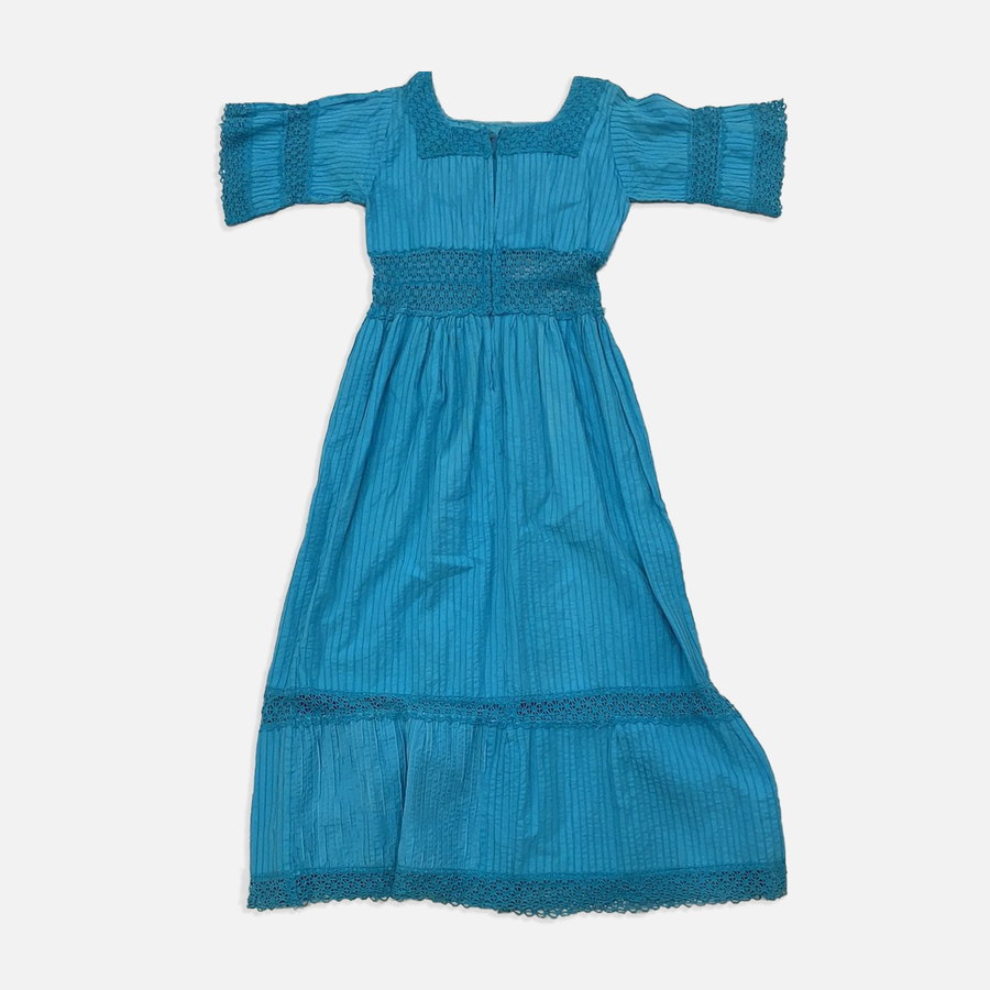 Vintage 1960s blue dress