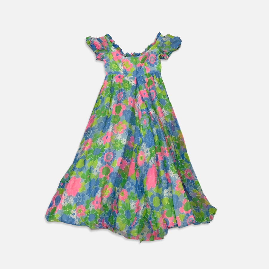 Vintage floral dress