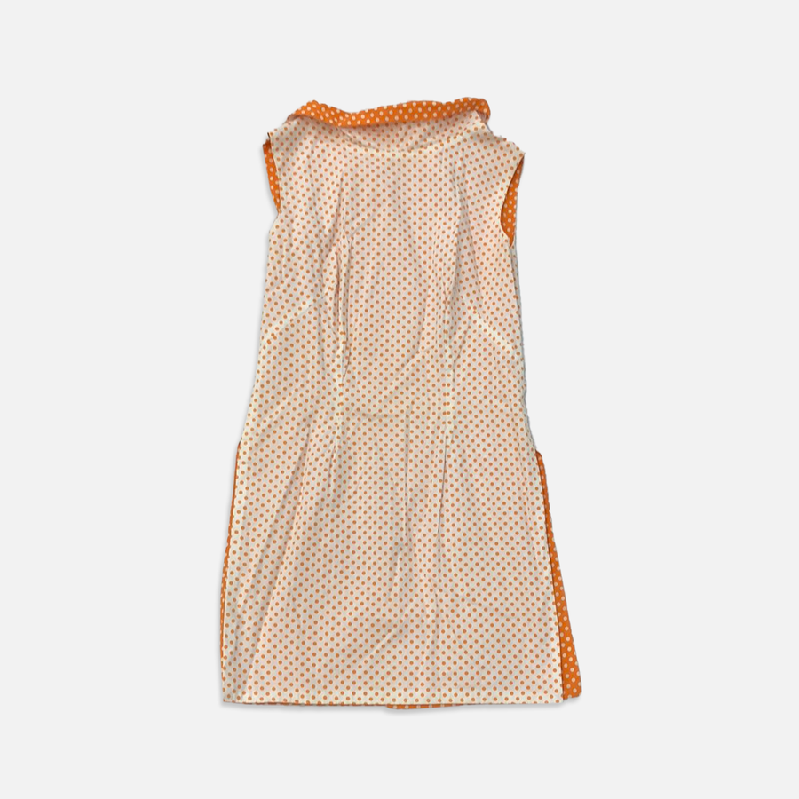 Vintage Orange Reversible Dress