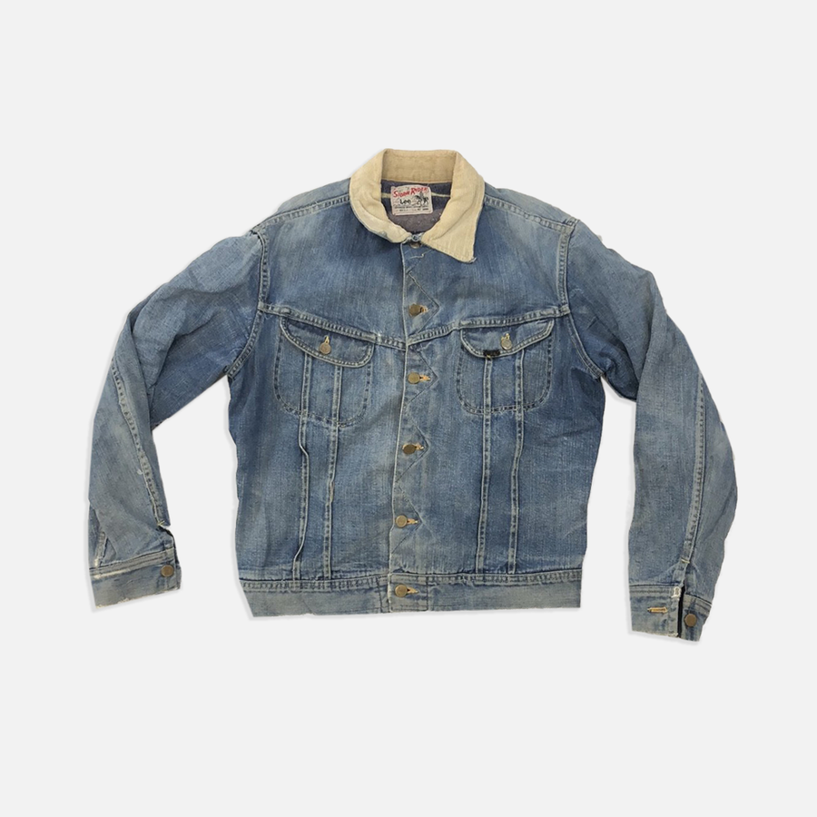 Vintage Lee Storm Rider Union Made sanforized denim jacket – The Vintage Lee Storm Rider Union Made sanforized denim jacket – The