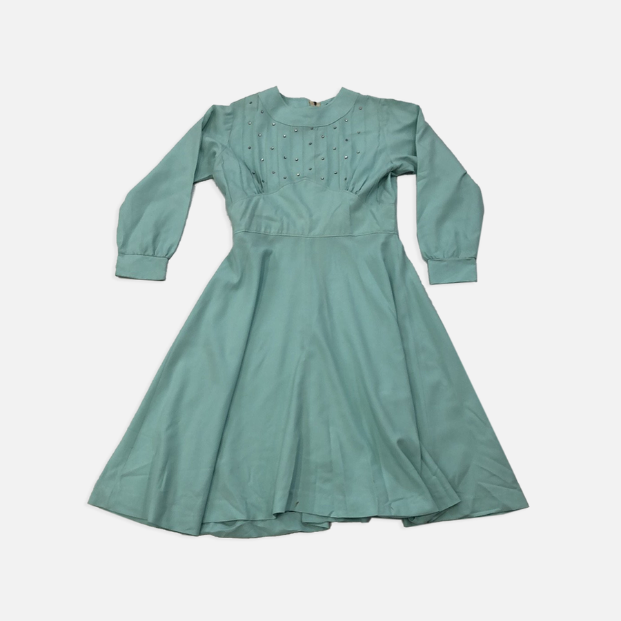 Vintage Baby Blue Dress