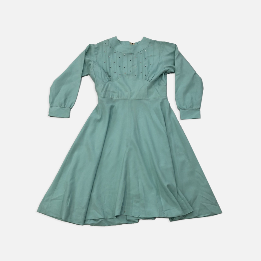 Vintage baby top blue dress