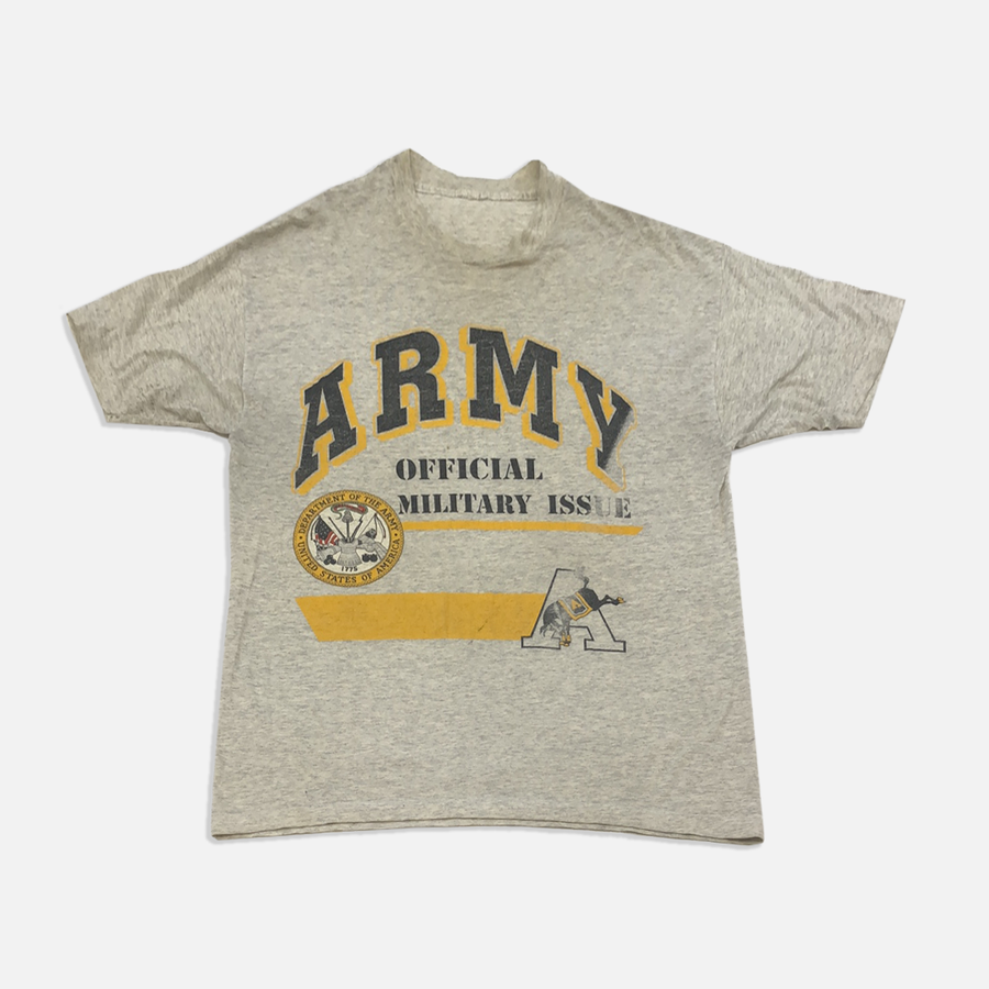 Vintage ARMY Grey T Shirt