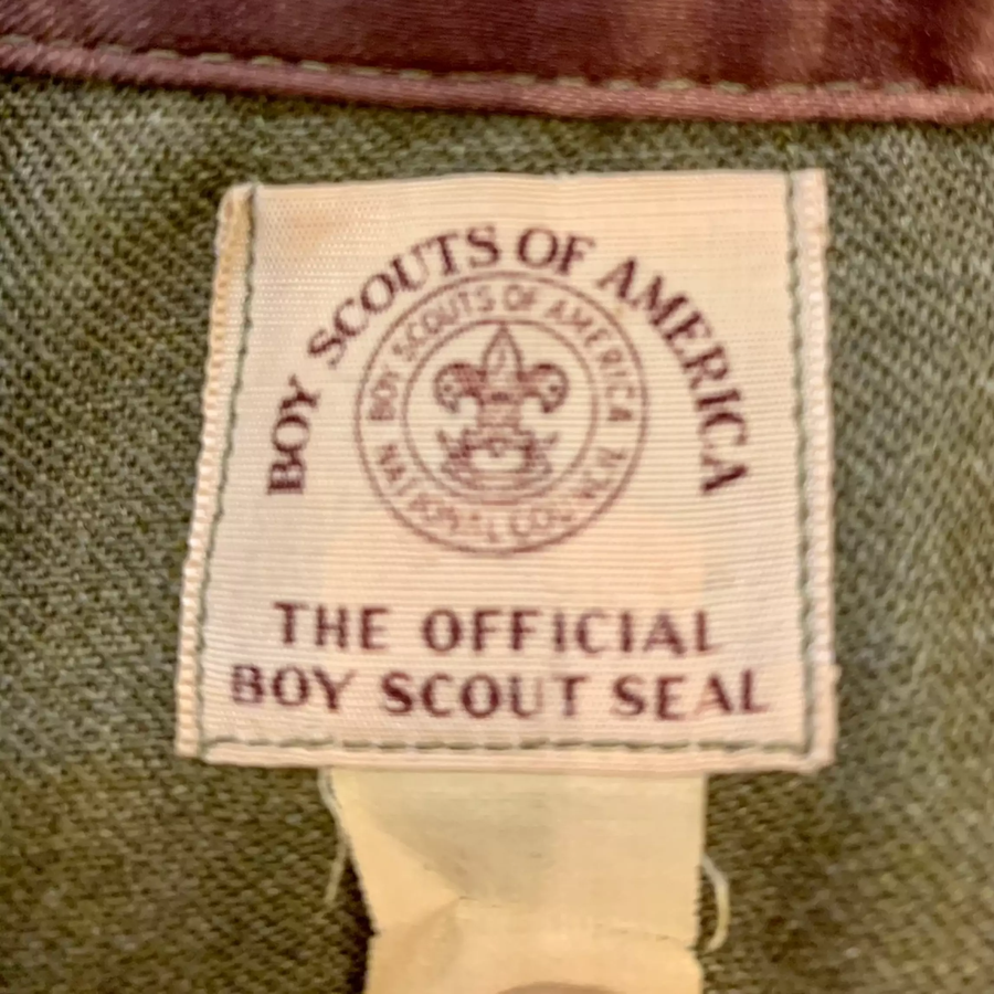 1950-60s Boy Scout button up - The Era NYC