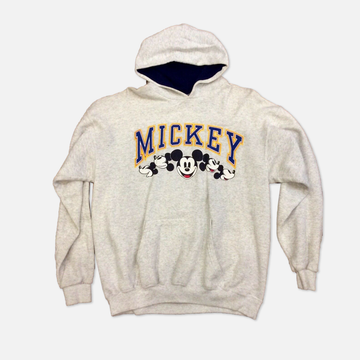 Vintage Grey Mickey Mouse Hoodie - The Era NYC