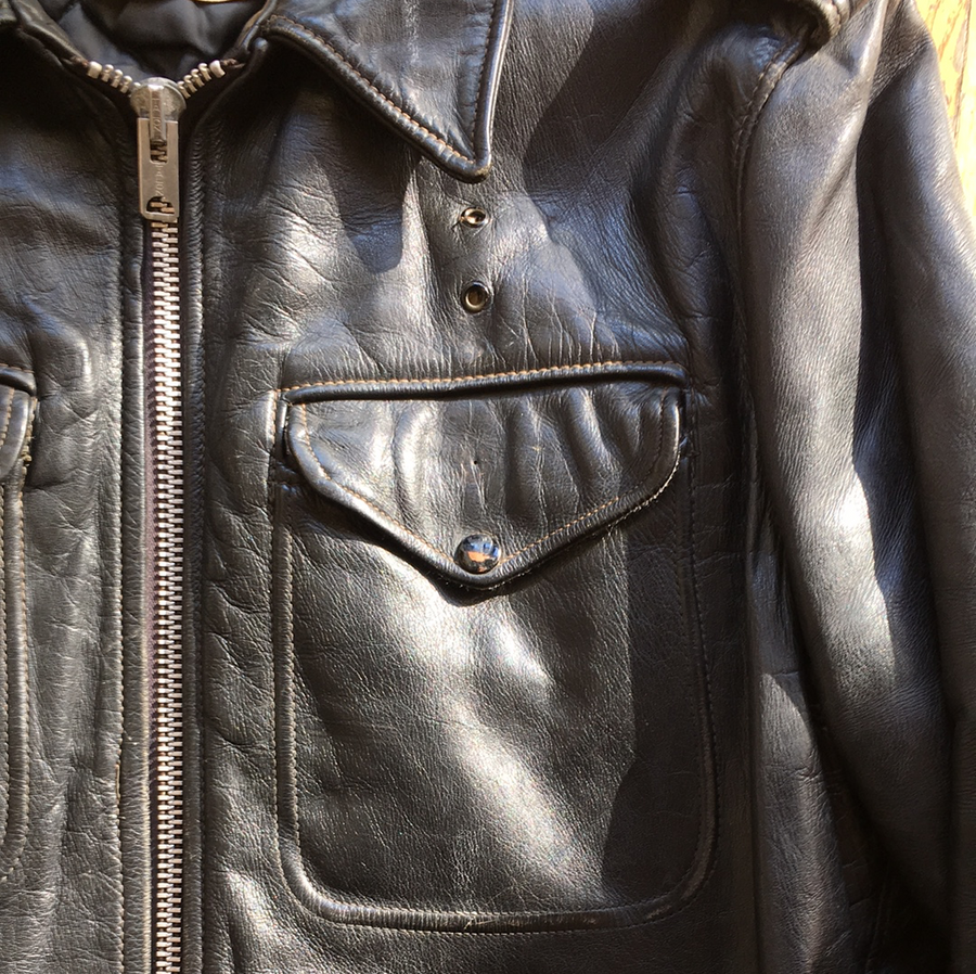 Perfecto by Schott Bros Black Leather Jacket - The Era NYC