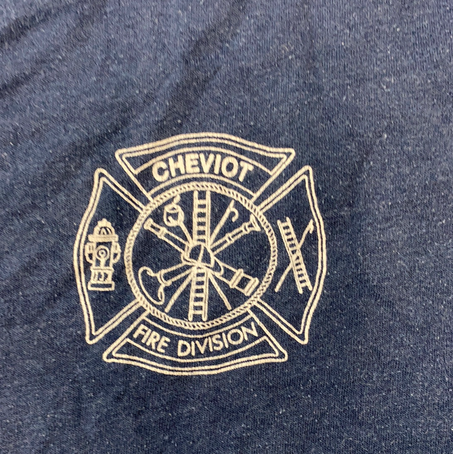 Vintage 90s Ceviot Fire Division T-Shirt