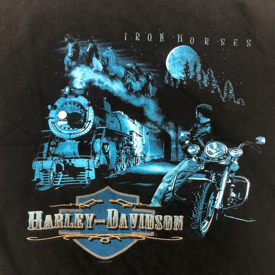 Vintage Harley Davidson T Shirt 1990s