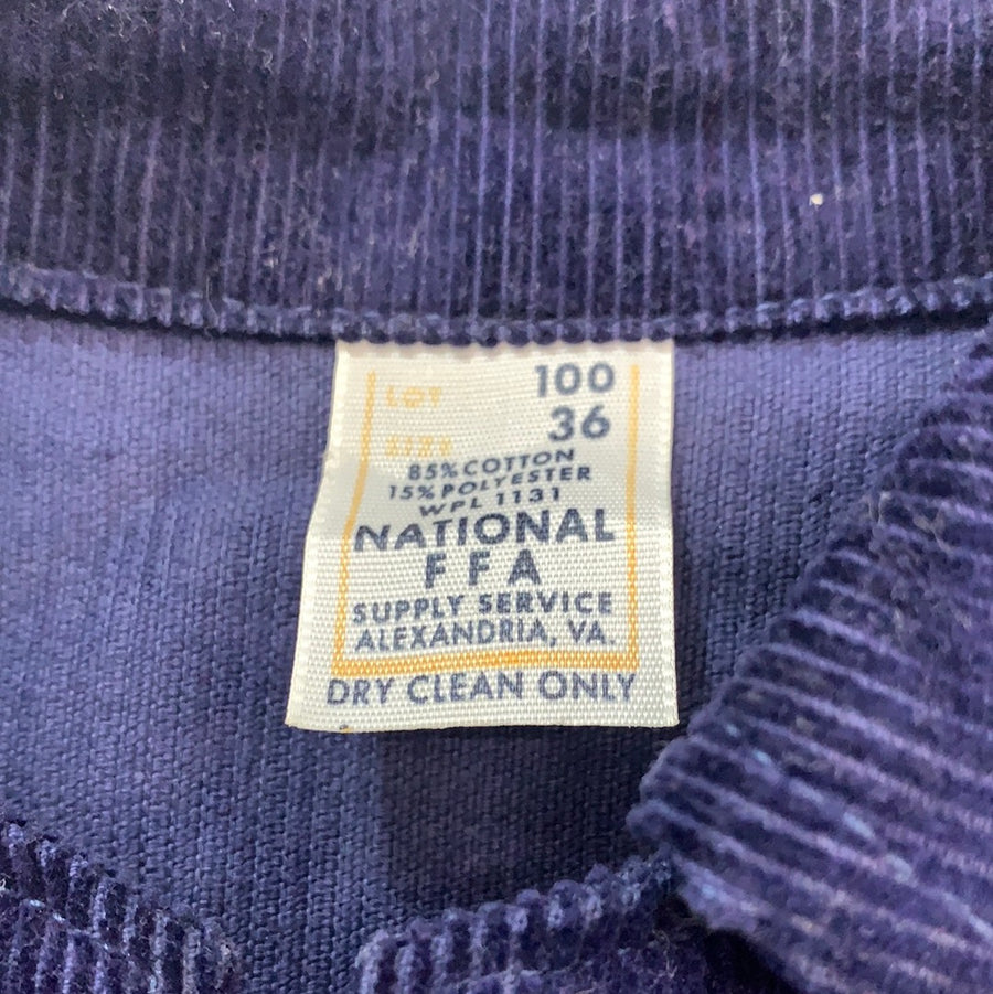 Vintage national FFA corduroy jacket